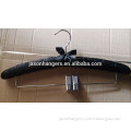 satin hanger with pins and clips S052